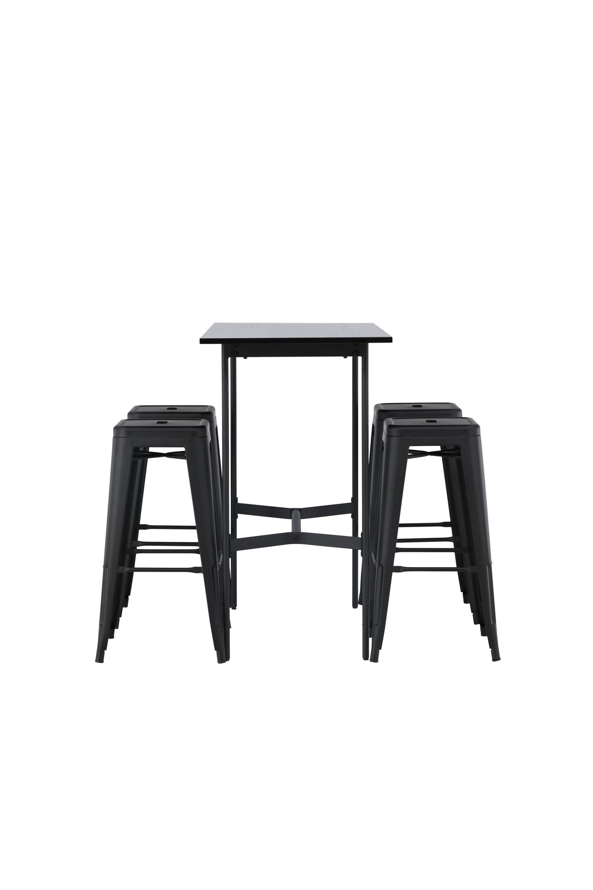 Rax Matbord med Tempe Stolarna – Bord: 105x120x60 Stol: 43x76x43