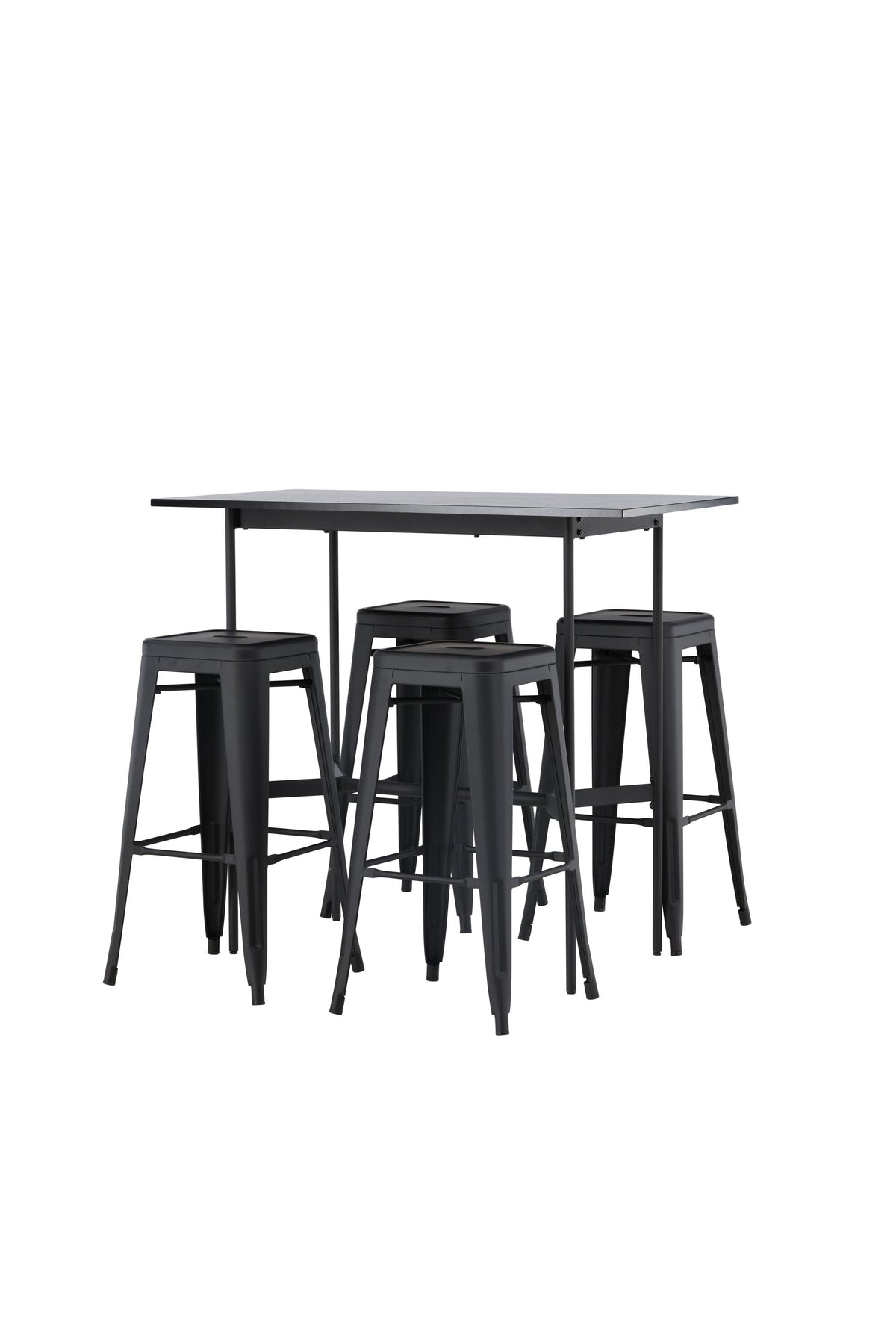 Rax Matbord med Tempe Stolarna – Bord: 105x120x60 Stol: 43x76x43