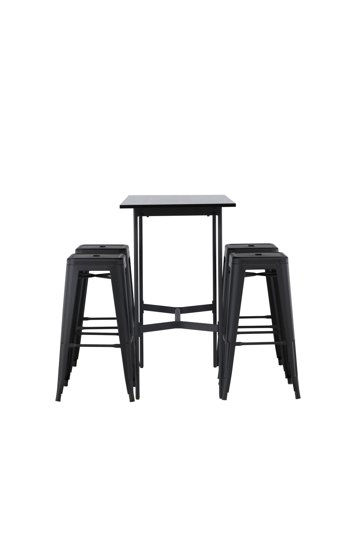 Rax Matbord med Tempe Stolarna – Bord: 105x120x60 Stol: 43x76x43