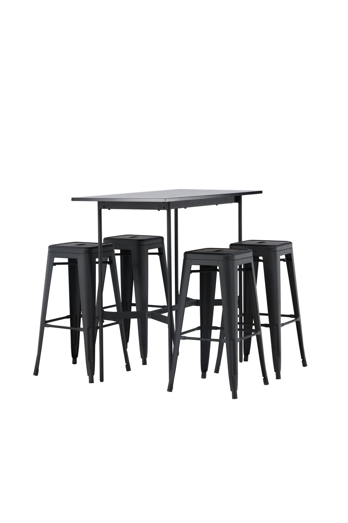 Rax Matbord med Tempe Stolarna – Bord: 105x120x60 Stol: 43x76x43