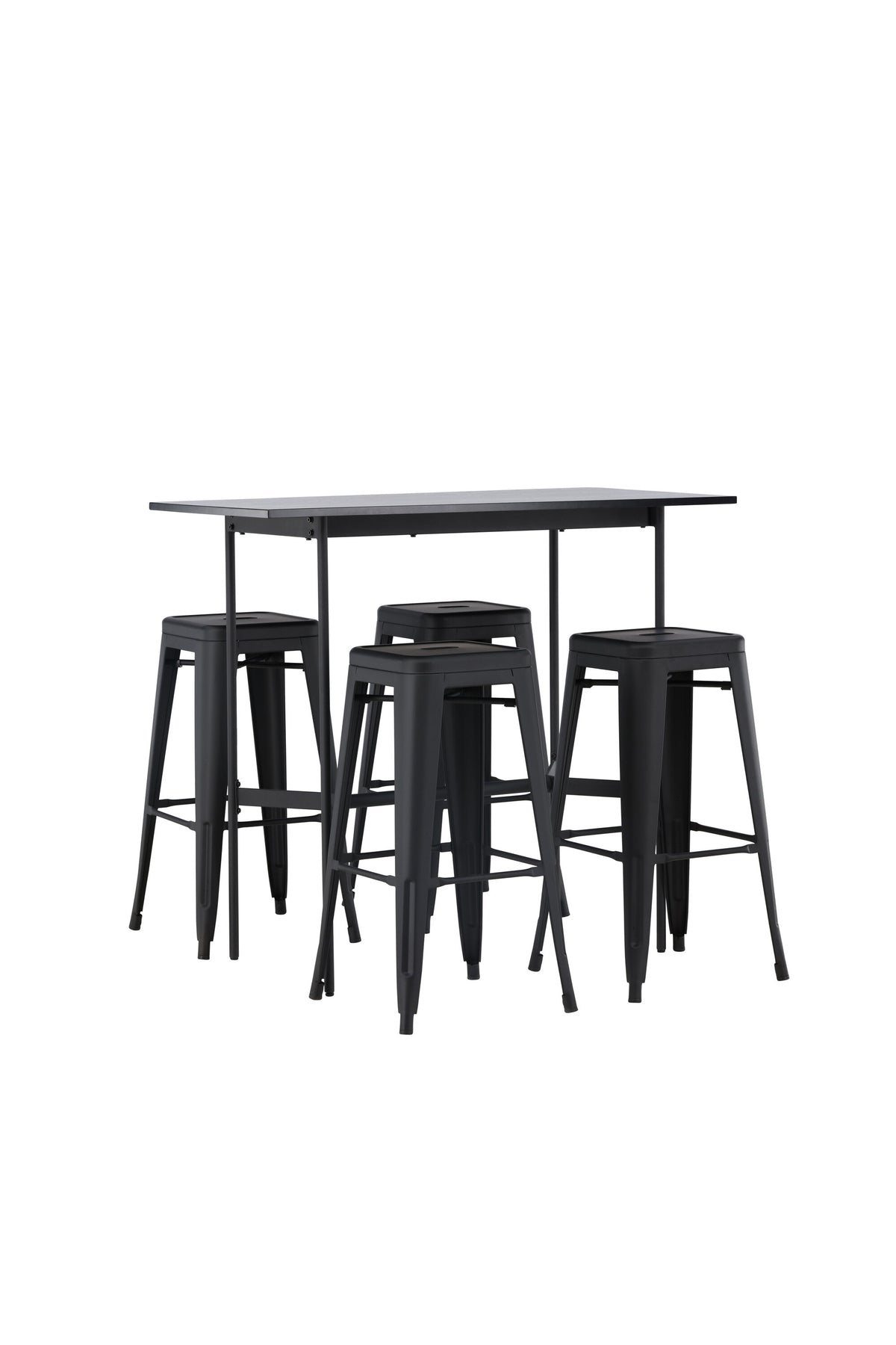 Rax Matbord med Tempe Stolarna – Bord: 105x120x60 Stol: 43x76x43