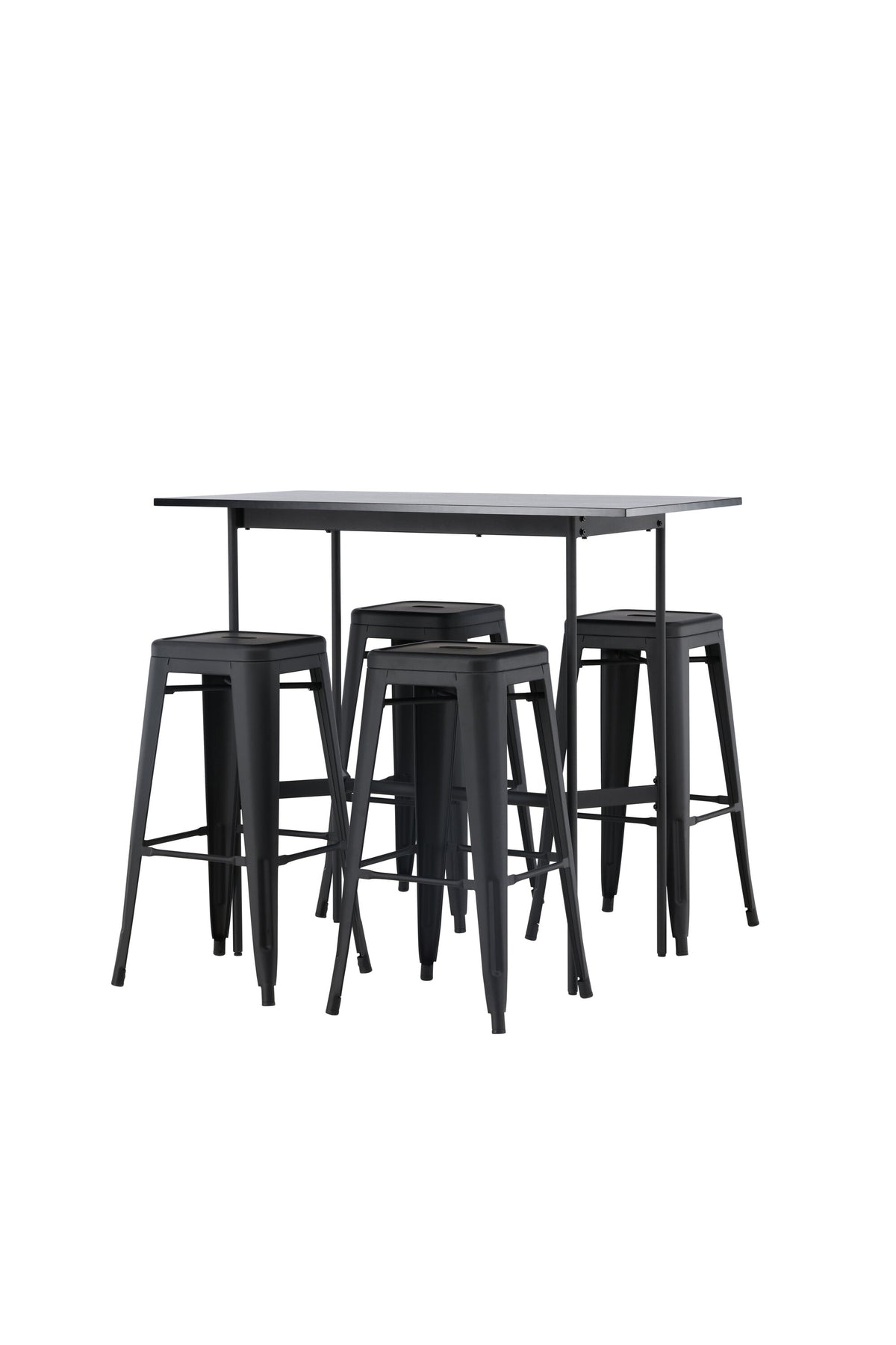 Rax Matbord med Tempe Stolarna – Bord: 105x120x60 Stol: 43x76x43