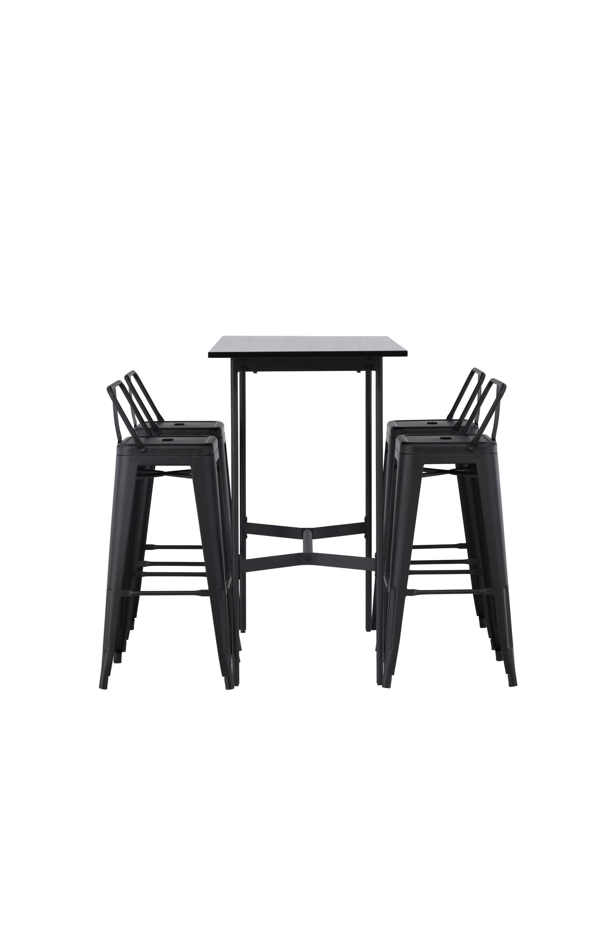 Rax Matbord med Tempe Stolarna – Bord: 105x120x60 Stol: 43x94x43