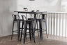Rax Matbord med Tempe Stolarna – Bord: 105x120x60 Stol: 43x94x43