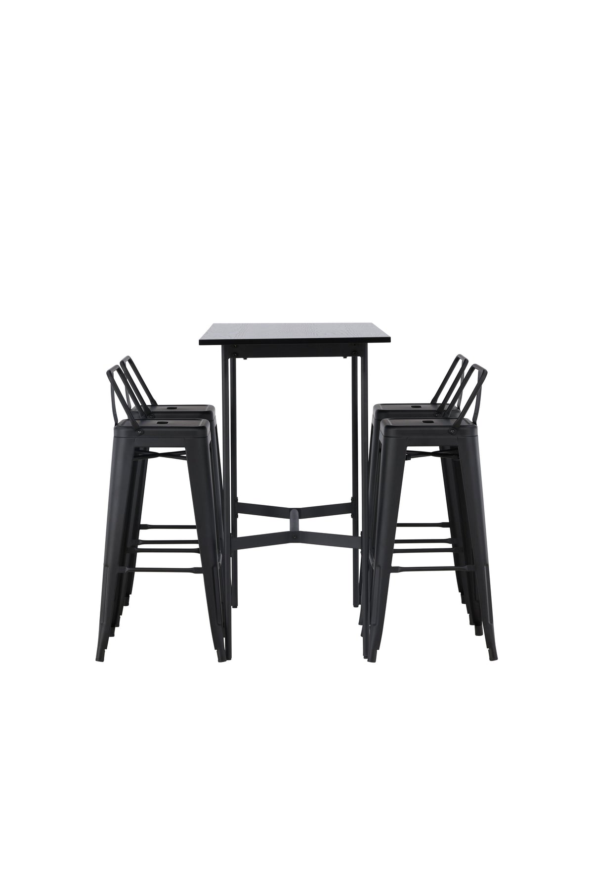 Rax Matbord med Tempe Stolarna – Bord: 105x120x60 Stol: 43x94x43