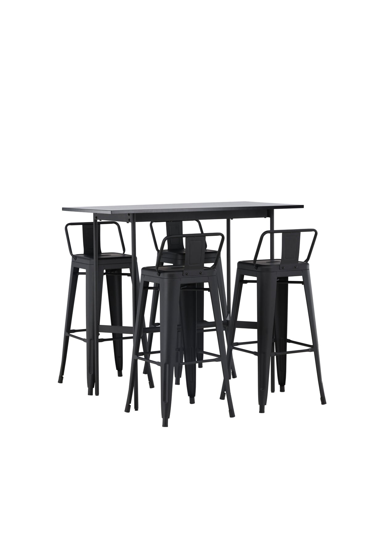 Rax Matbord med Tempe Stolarna – Bord: 105x120x60 Stol: 43x94x43