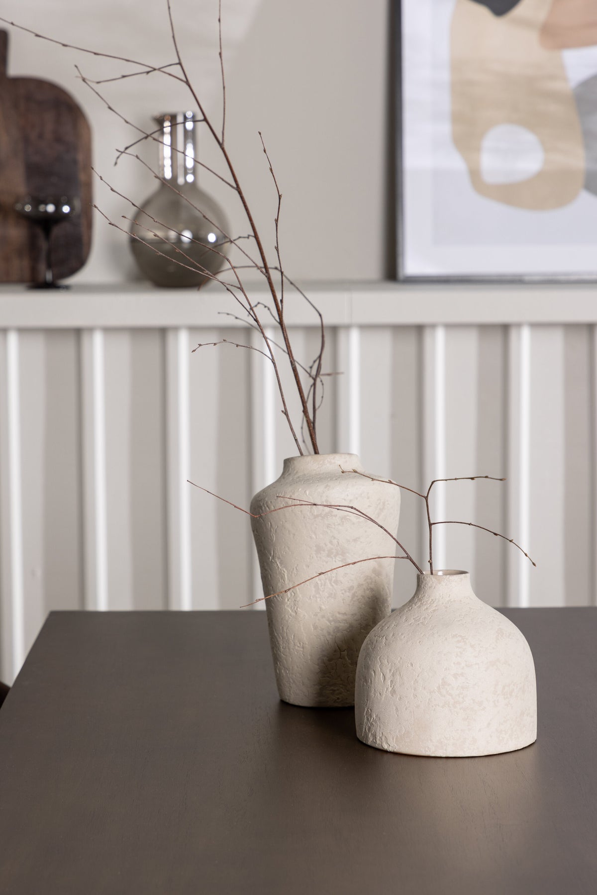 Kaseidon Matbord med Evening Stolarna – Bord: 75x120x80 Stol: 65x82x56