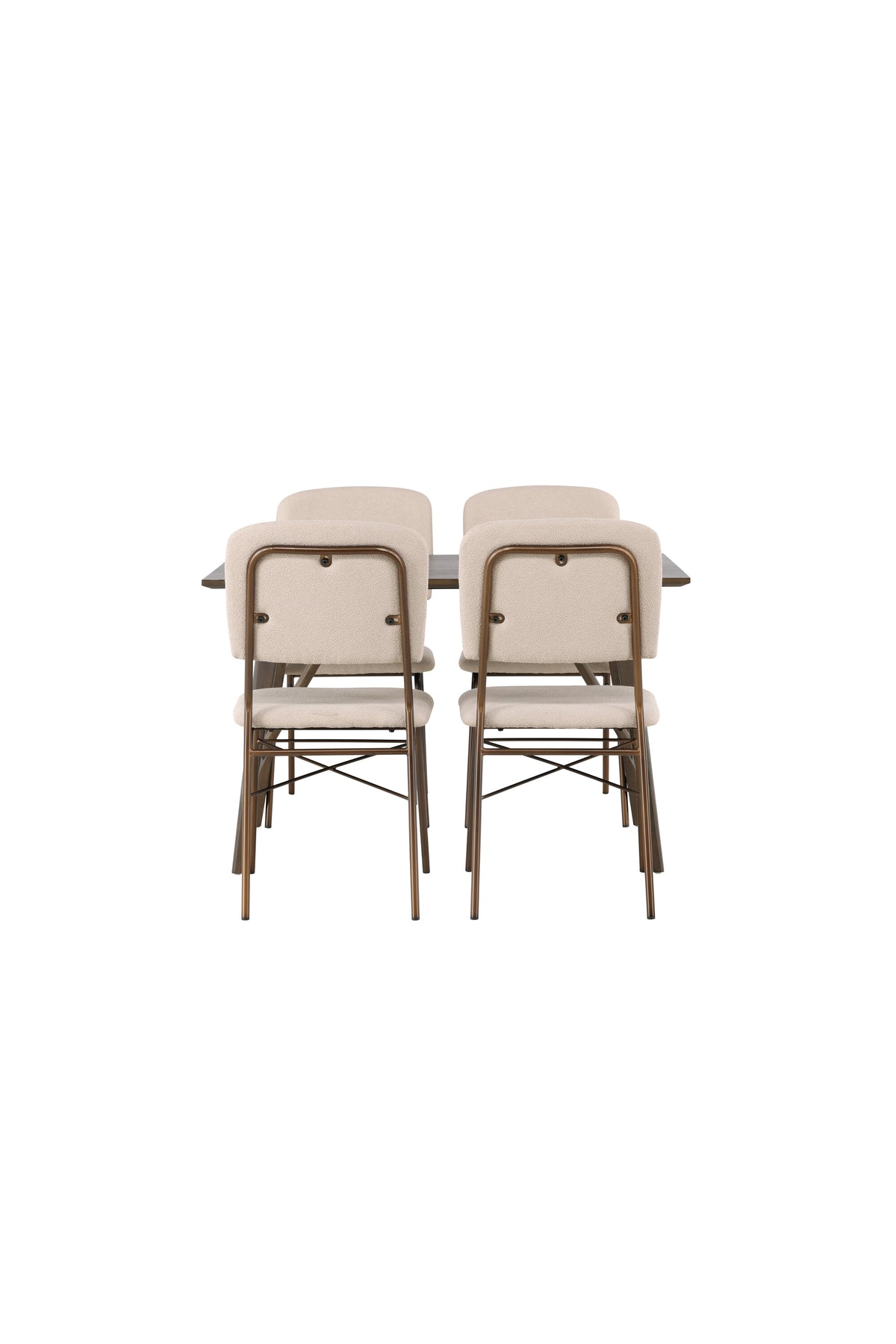 Kaseidon Matbord med Seda Stolarna – Bord: 75x120x80 Stol: 56x94x48,5