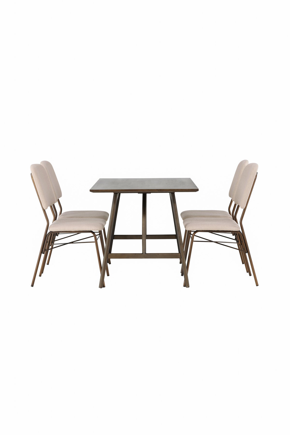 Kaseidon Matbord med Seda Stolarna – Bord: 75x120x80 Stol: 56x94x48,5