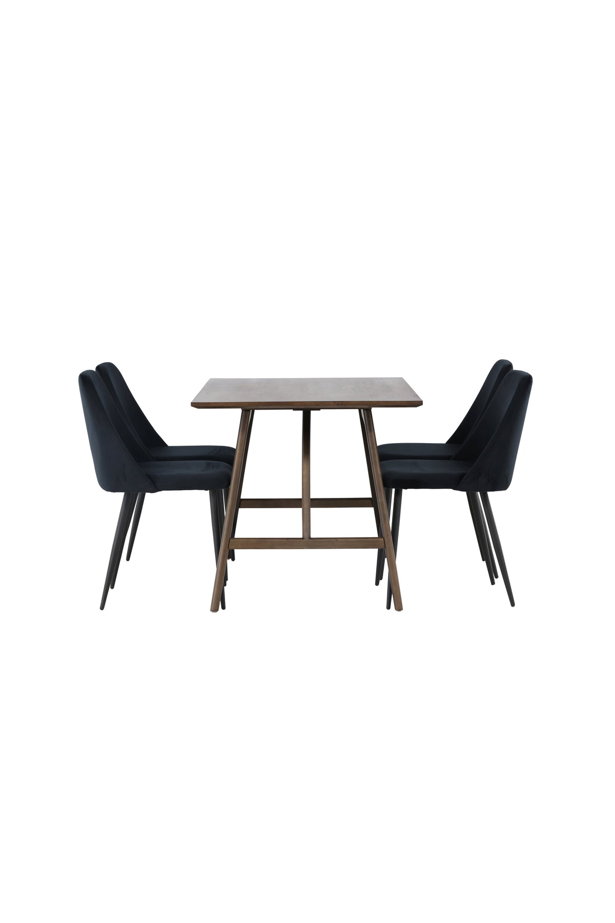 Kaseidon Matbord med Night Stolarna – Bord: 75x120x80 Stol: 56x87x49