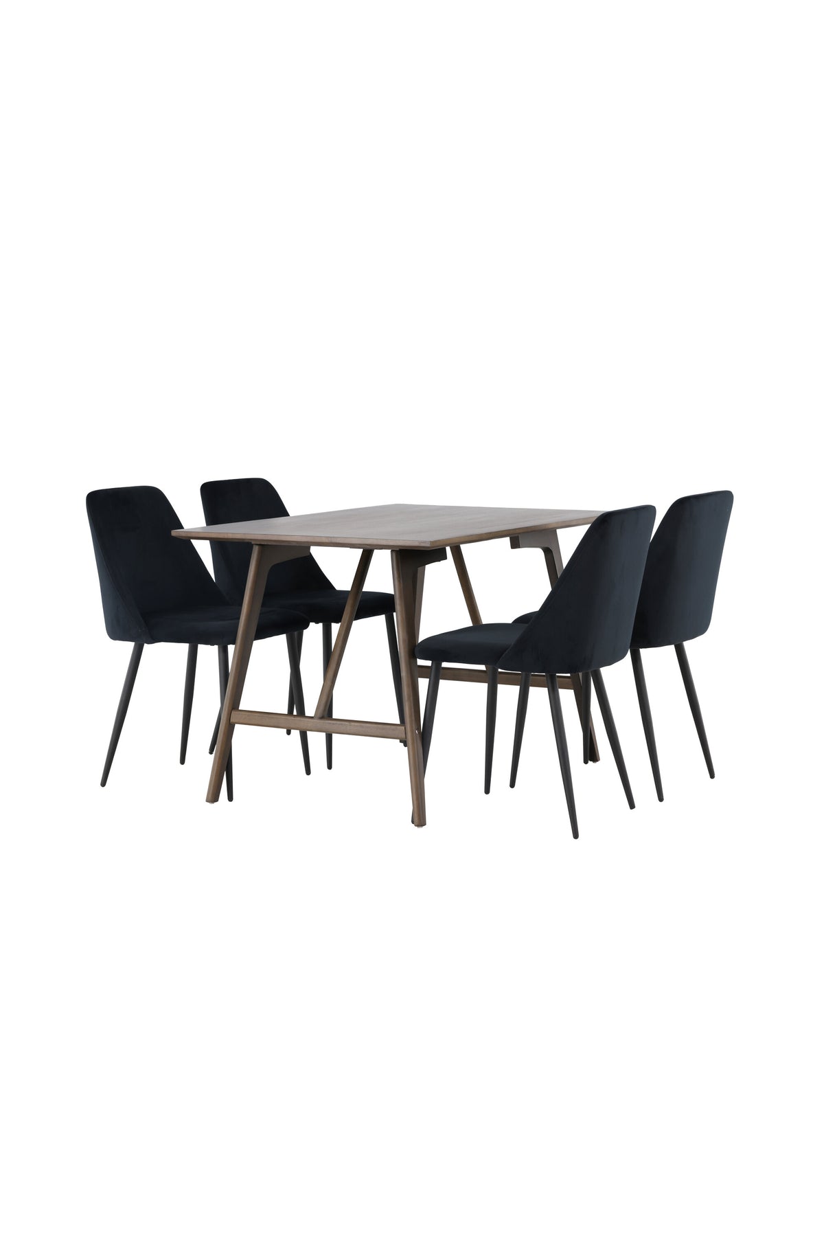 Kaseidon Matbord med Night Stolarna – Bord: 75x120x80 Stol: 56x87x49