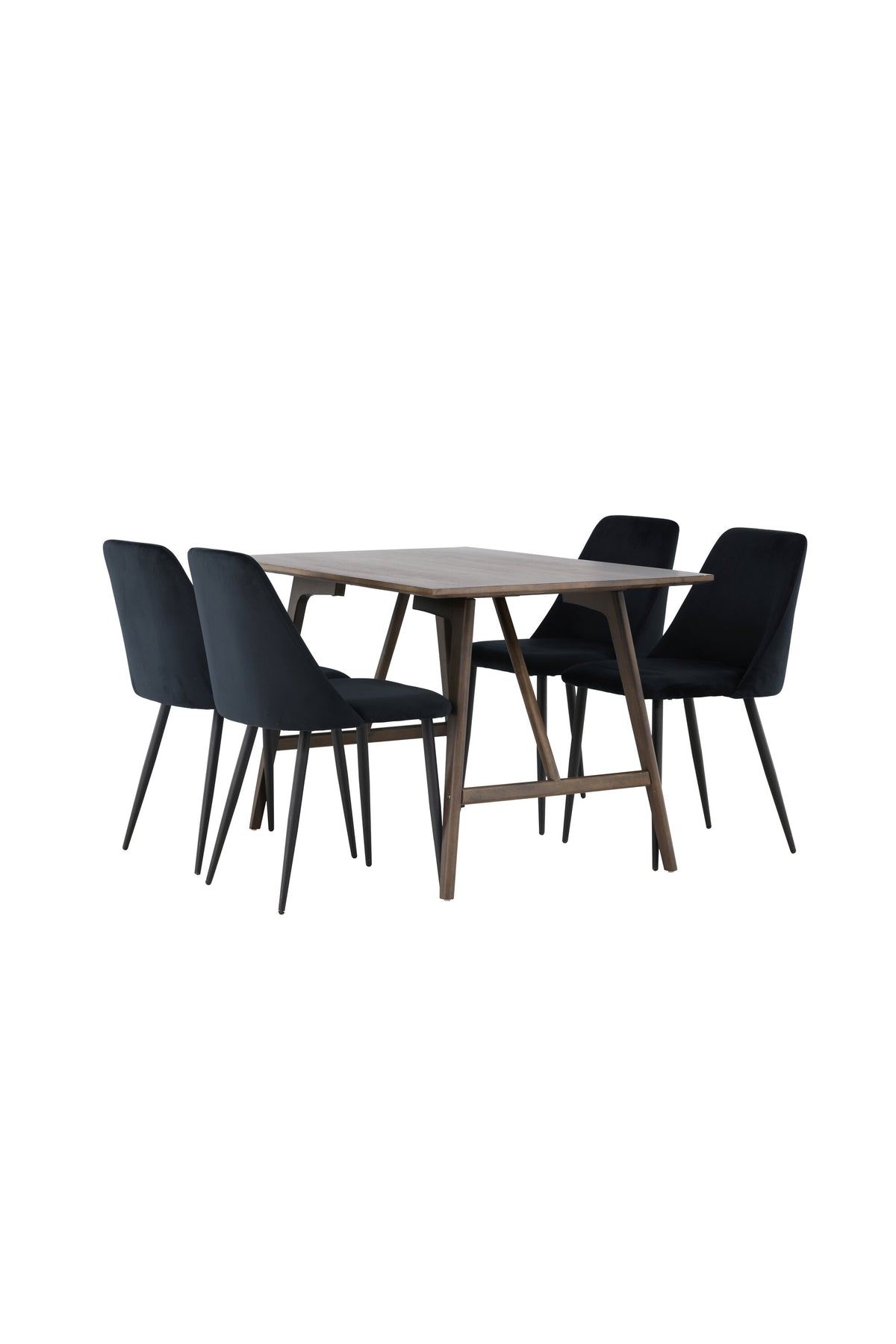 Kaseidon Matbord med Night Stolarna – Bord: 75x120x80 Stol: 56x87x49