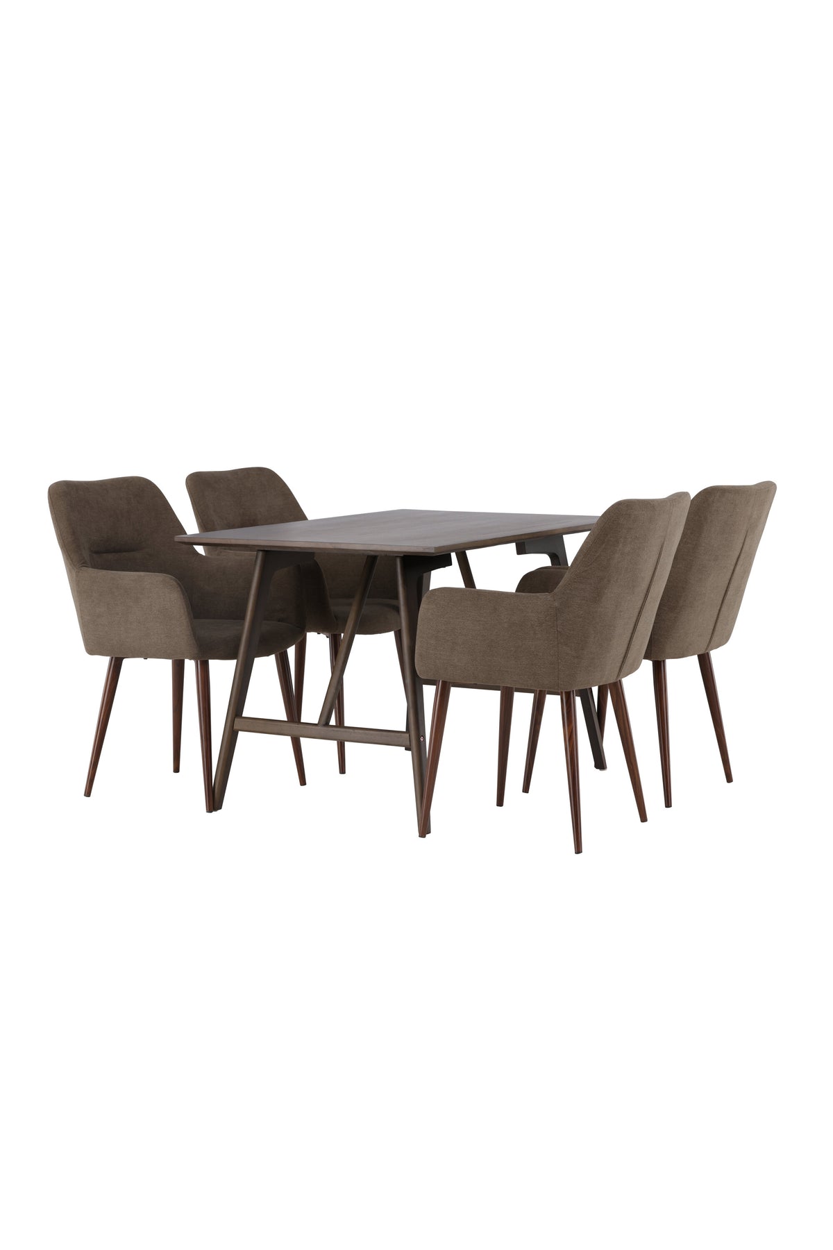 Kaseidon Matbord med Tomorrow Stolarna – Bord: 75x120x80 Stol: 62x90x60