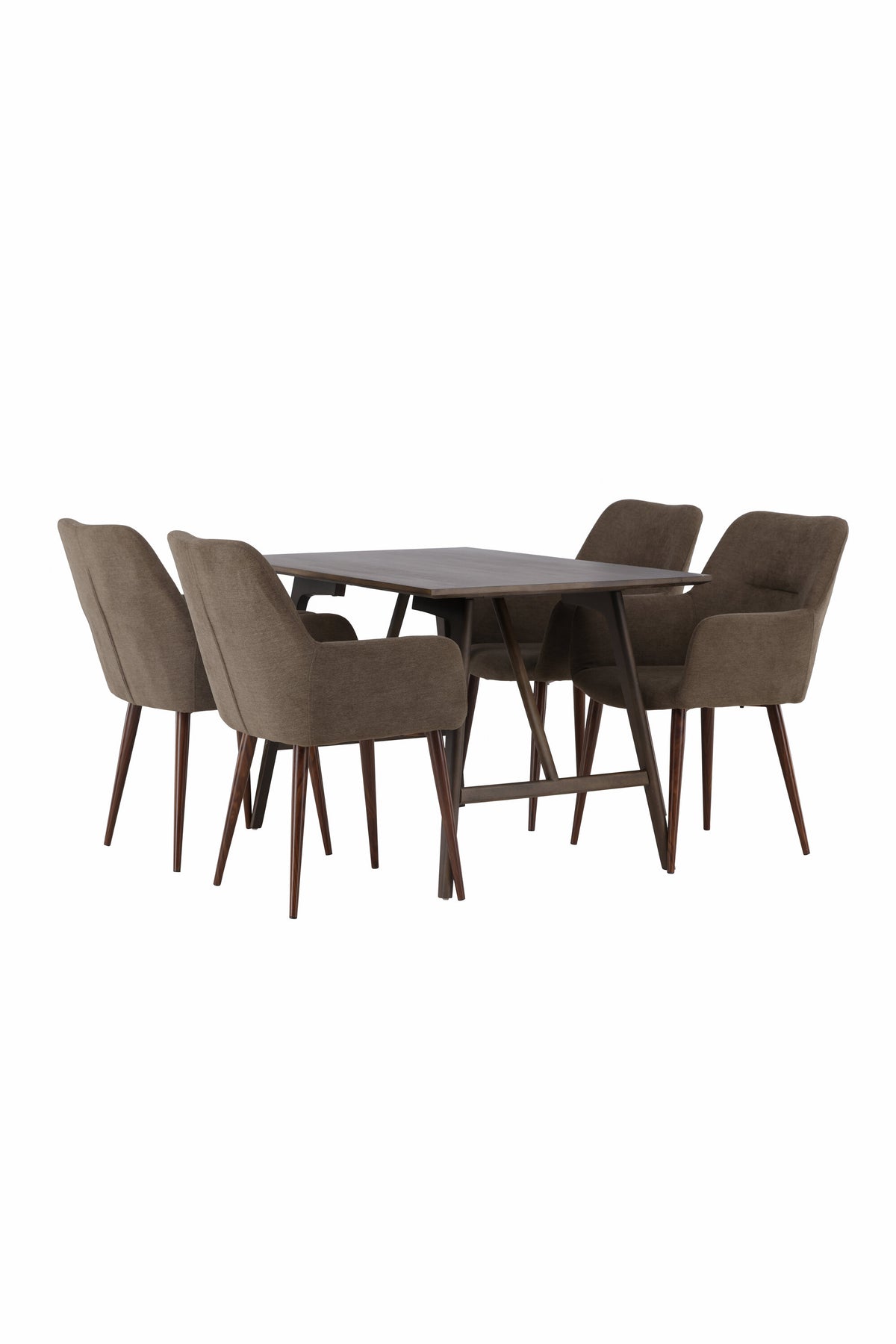 Kaseidon Matbord med Tomorrow Stolarna – Bord: 75x120x80 Stol: 62x90x60