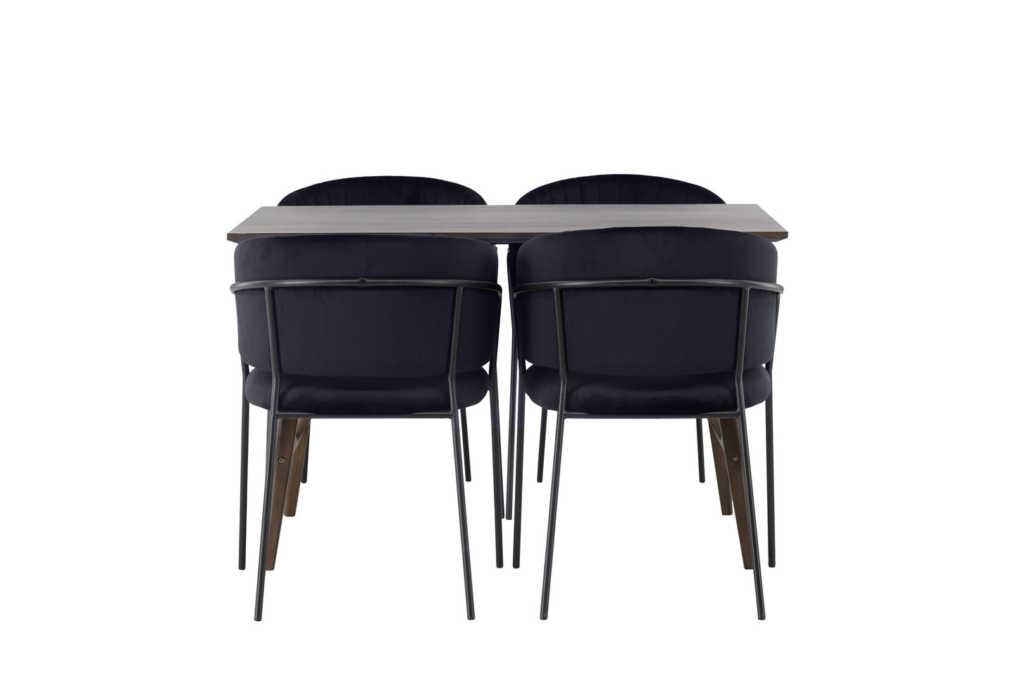 Kaseidon Matbord med Selma Stolarna – Bord: 75x120x80 Stol: 58x82x54
