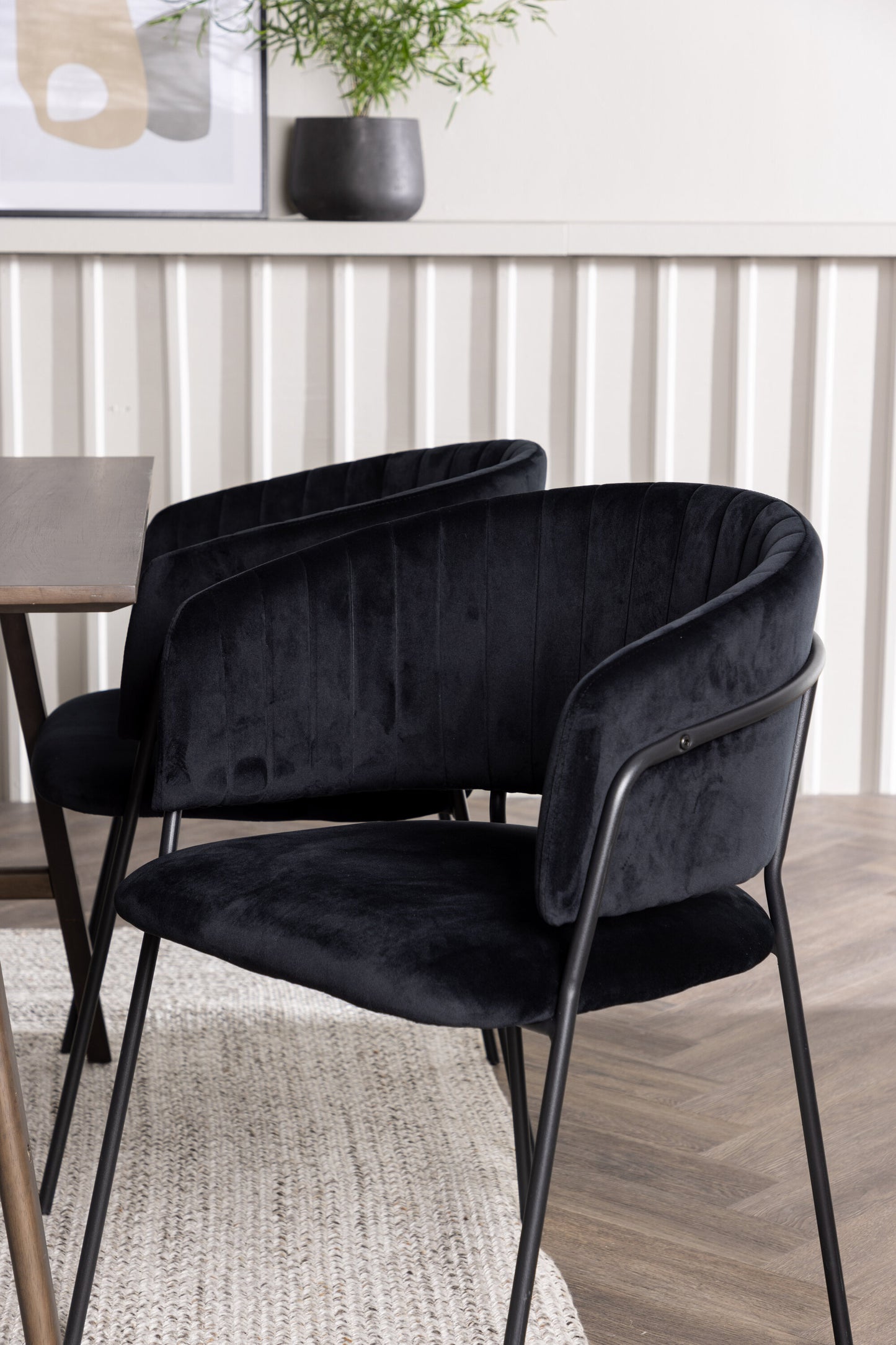 Kaseidon Matbord med Selma Stolarna – Bord: 75x120x80 Stol: 58x82x54