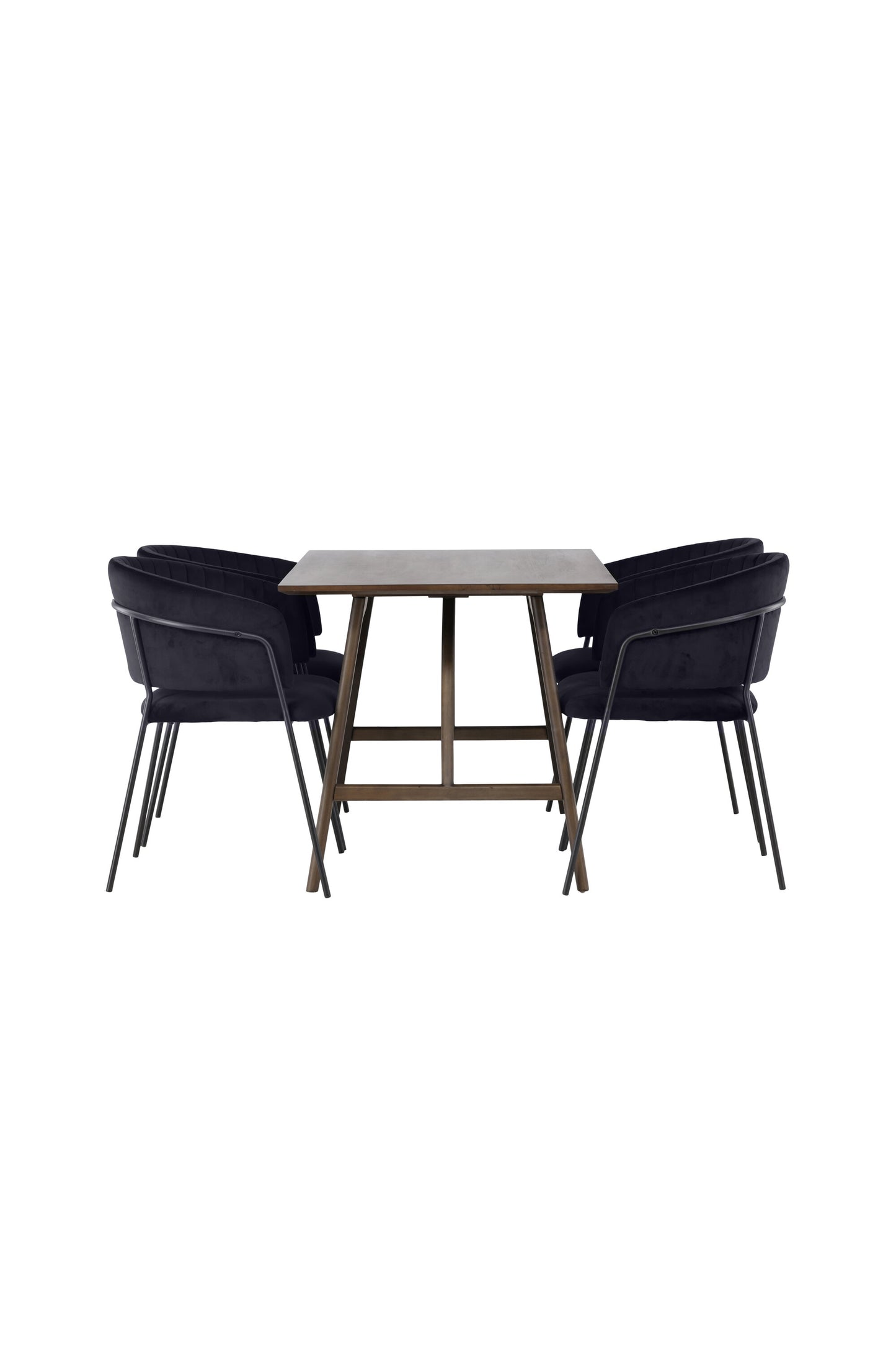 Kaseidon Matbord med Selma Stolarna – Bord: 75x120x80 Stol: 58x82x54