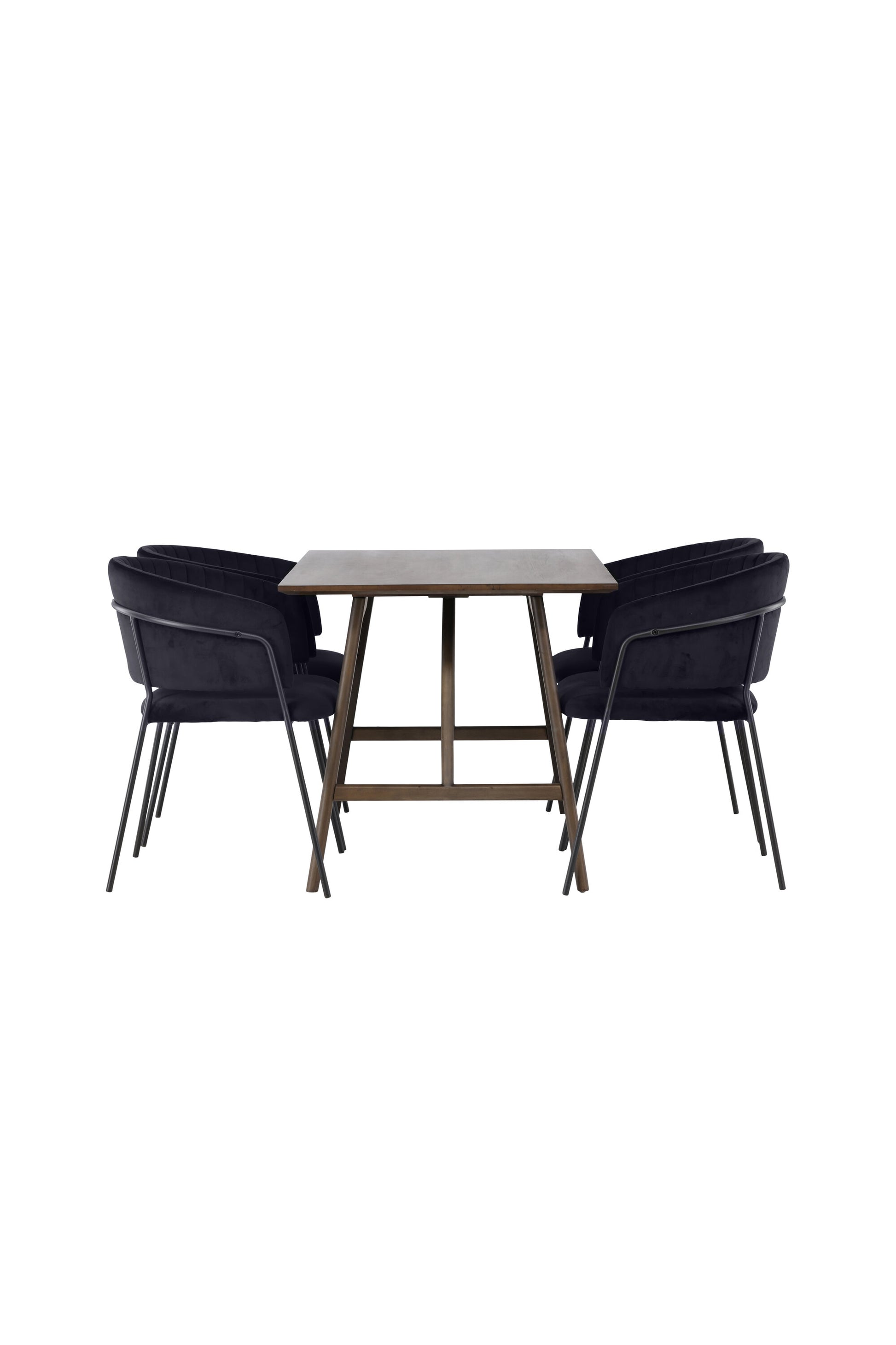 Kaseidon Matbord med Selma Stolarna – Bord: 75x120x80 Stol: 58x82x54