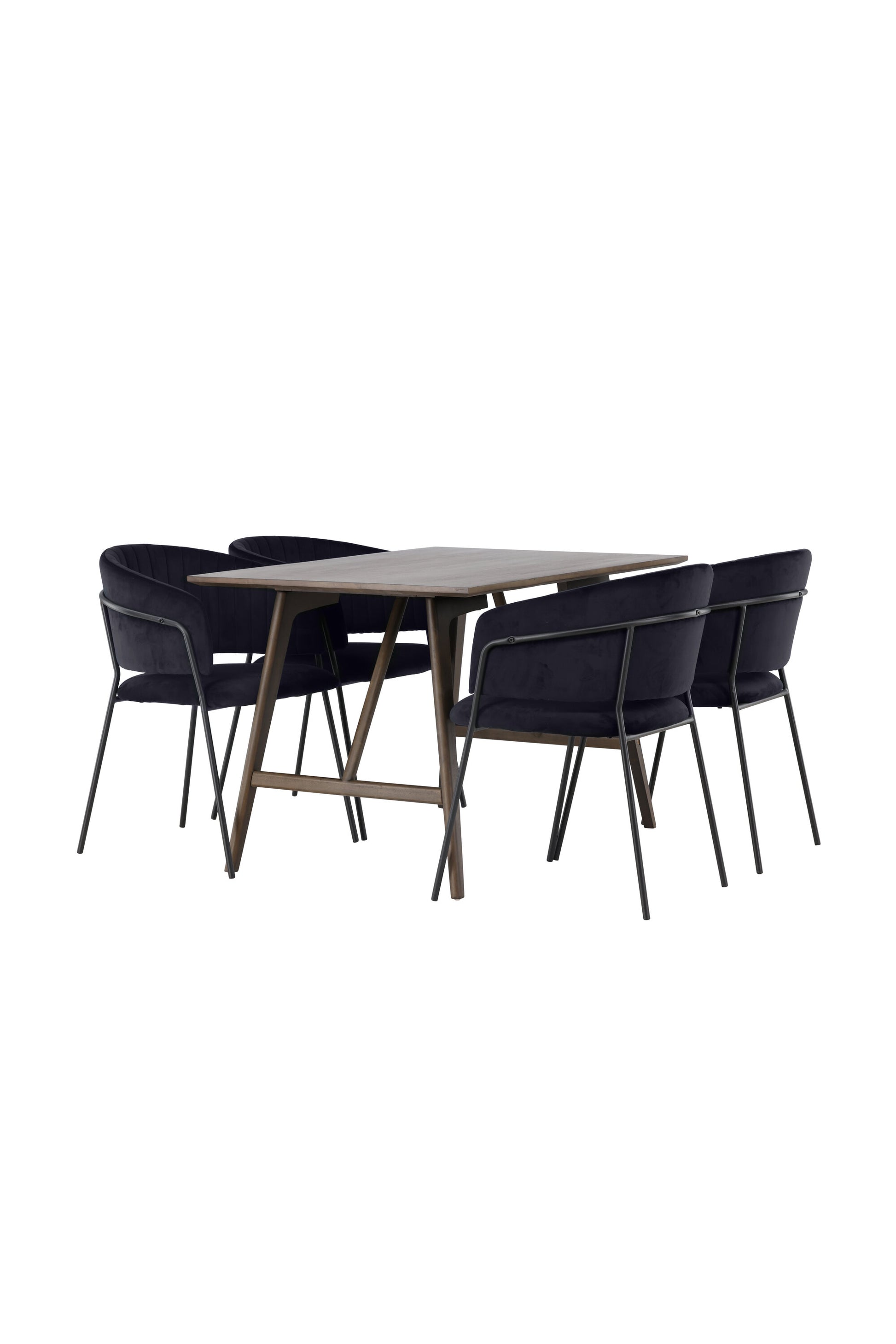 Kaseidon Matbord med Selma Stolarna – Bord: 75x120x80 Stol: 58x82x54