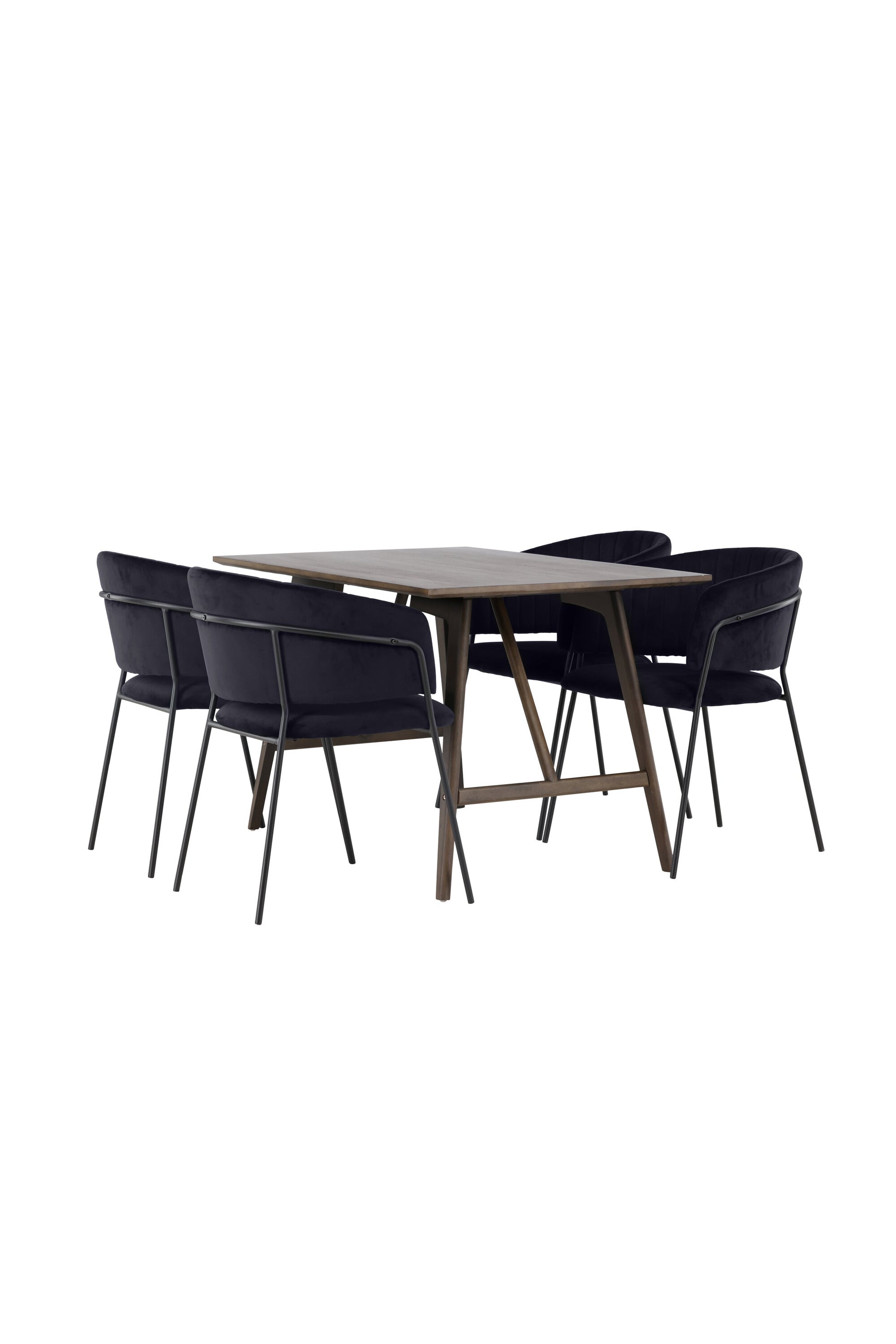 Kaseidon Matbord med Selma Stolarna – Bord: 75x120x80 Stol: 58x82x54