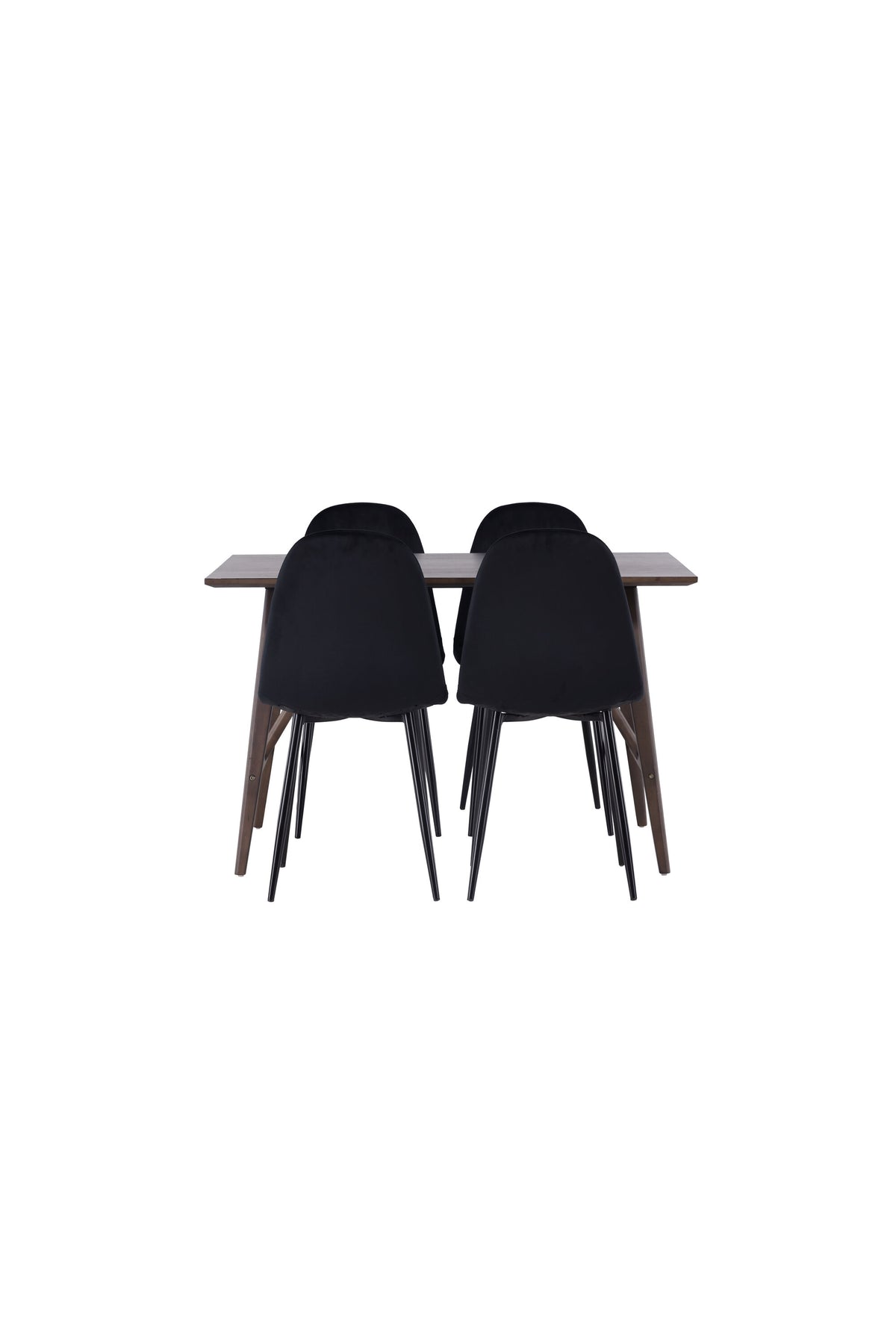 Kaseidon Matbord med Polar Stolarna – Bord: 75x120x80 Stol: 53,3x88x44