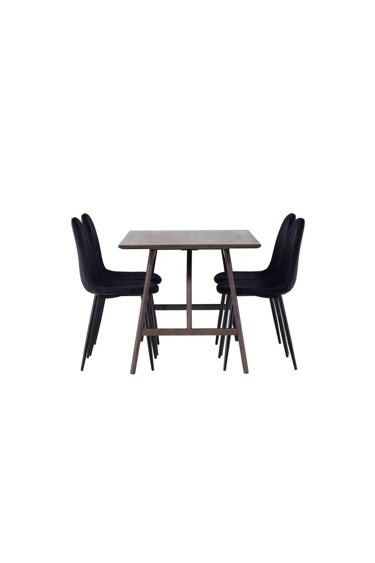 Kaseidon Matbord med Polar Stolarna – Bord: 75x120x80 Stol: 53,3x88x44