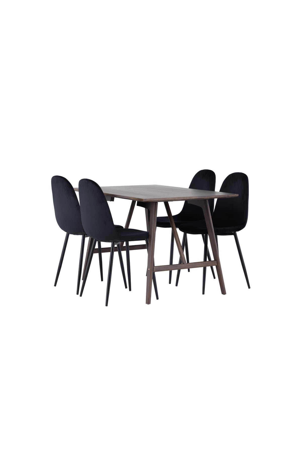 Kaseidon Matbord med Polar Stolarna – Bord: 75x120x80 Stol: 53,3x88x44