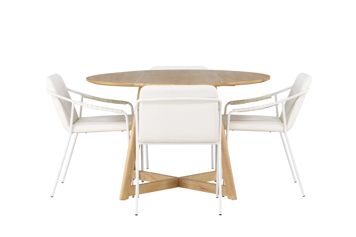 Yakidon Matbord med Tvist Stolarna