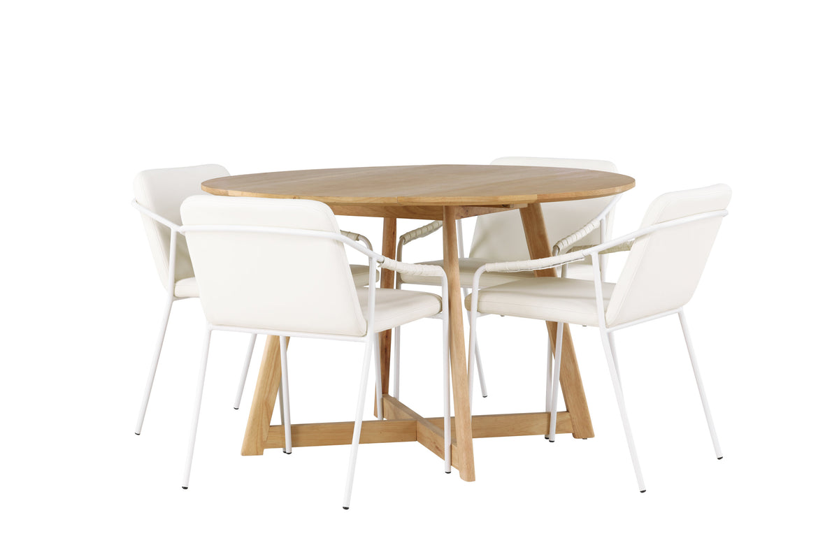 Yakidon Matbord med Tvist Stolarna
