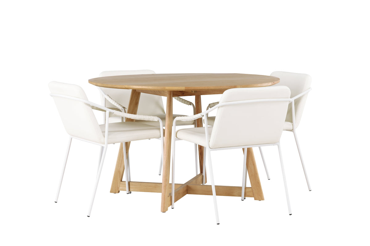 Yakidon Matbord med Tvist Stolarna