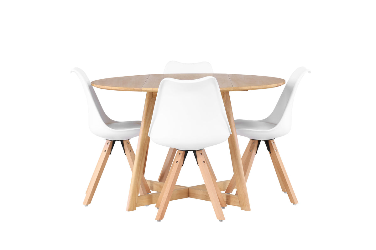 Yakidon Matbord med Zeno Stolarna