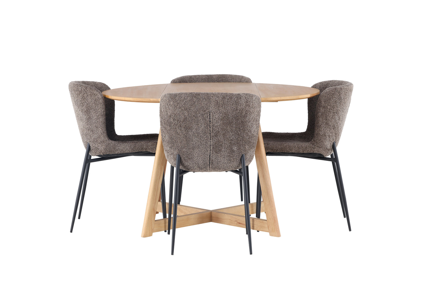 Yakidon Matbord med Modesto Stolarna
