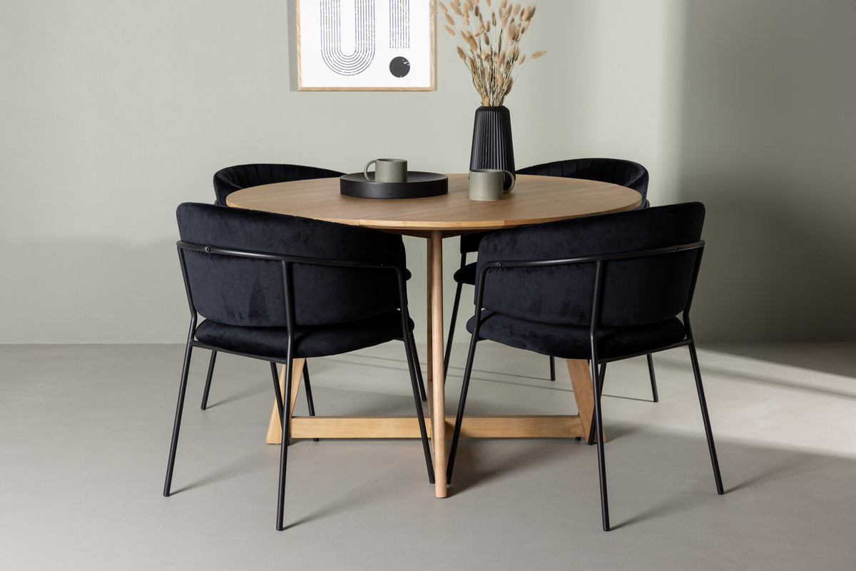 Yakidon Matbord med Selma Stolarna