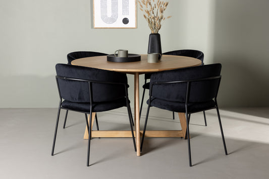 Yakidon Matbord med Selma Stolarna