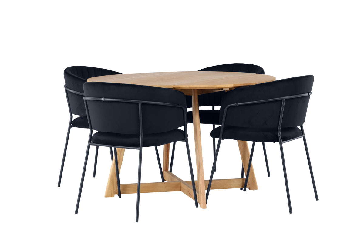Yakidon Matbord med Selma Stolarna