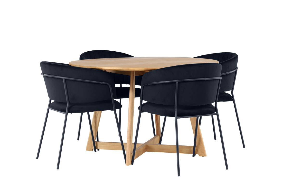 Yakidon Matbord med Selma Stolarna