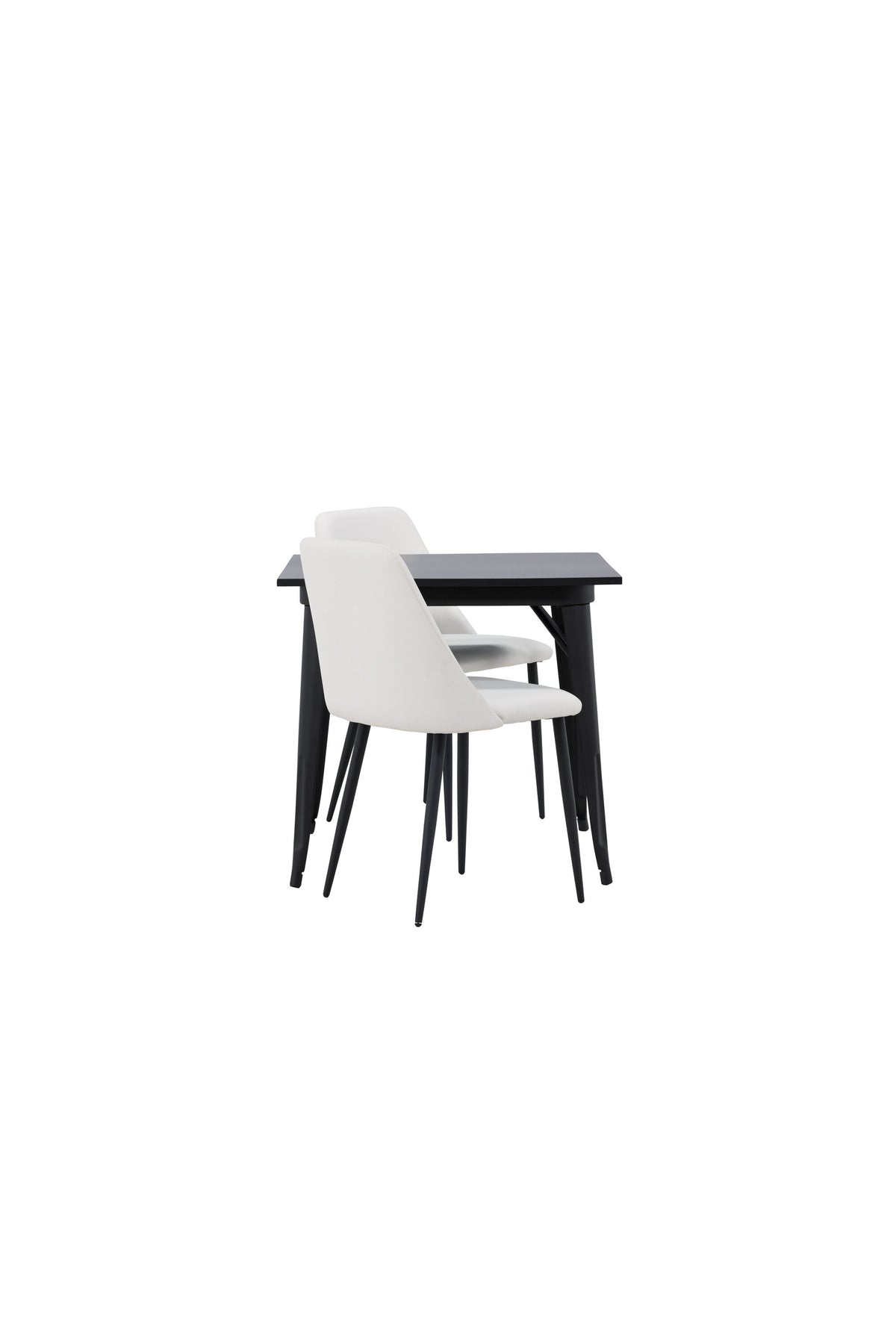 Tempe Matbord med Night Stolarna – Bord: 75x80x80 Stol: 56x87x49