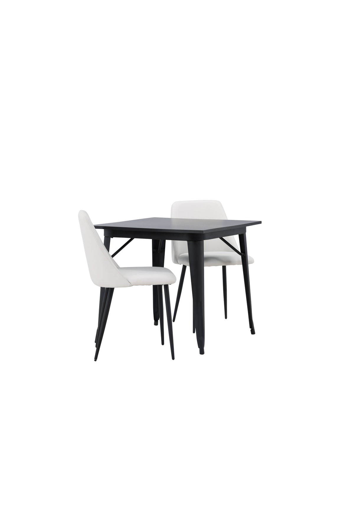 Tempe Matbord med Night Stolarna – Bord: 75x80x80 Stol: 56x87x49