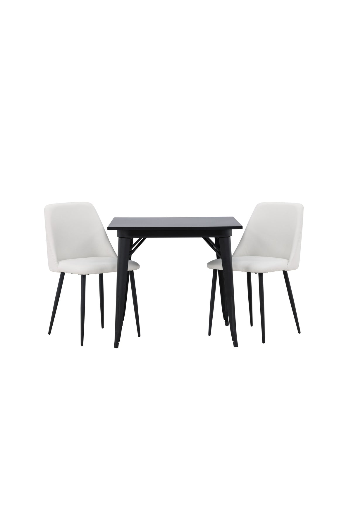 Tempe Matbord med Night Stolarna – Bord: 75x80x80 Stol: 56x87x49