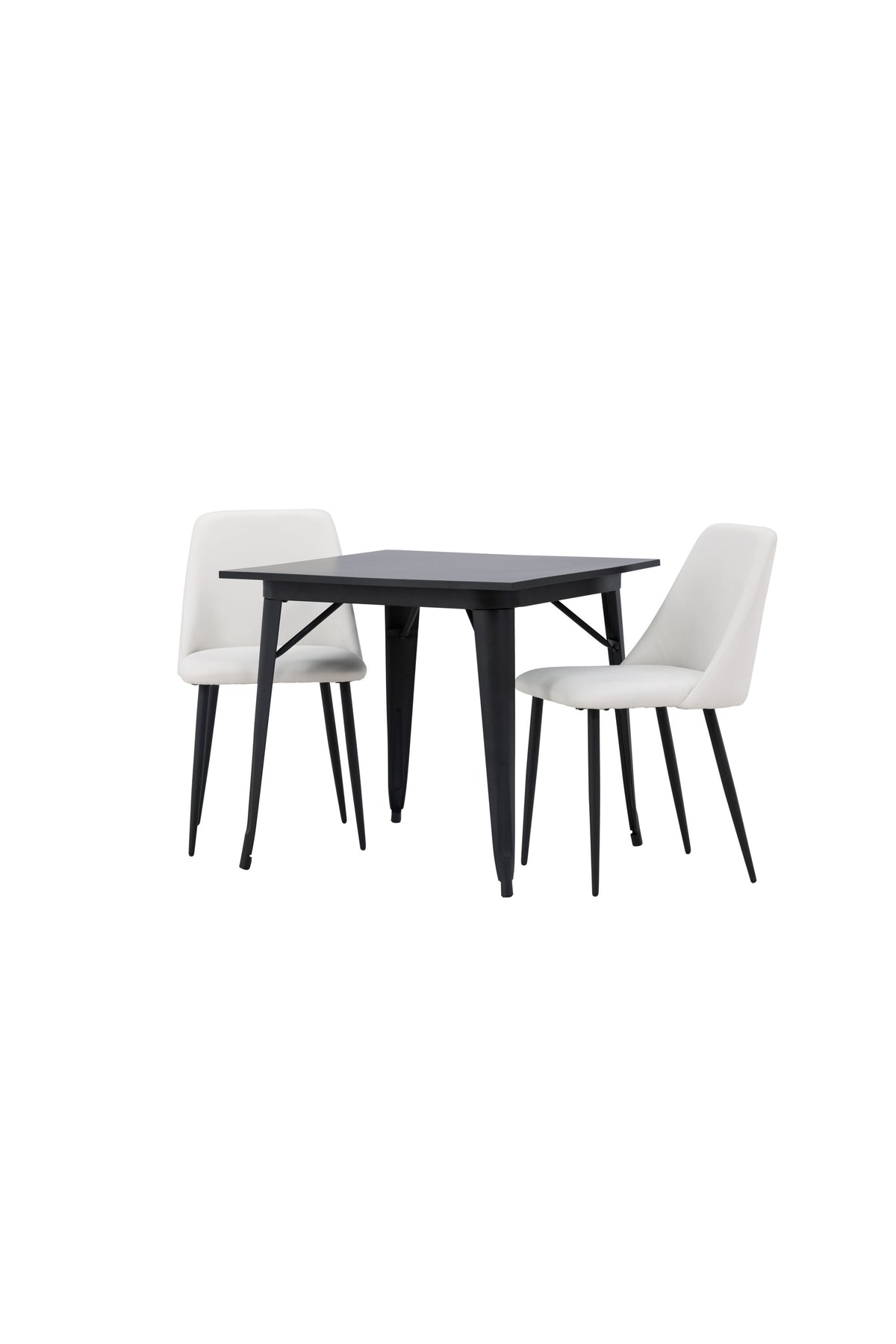 Tempe Matbord med Night Stolarna – Bord: 75x80x80 Stol: 56x87x49