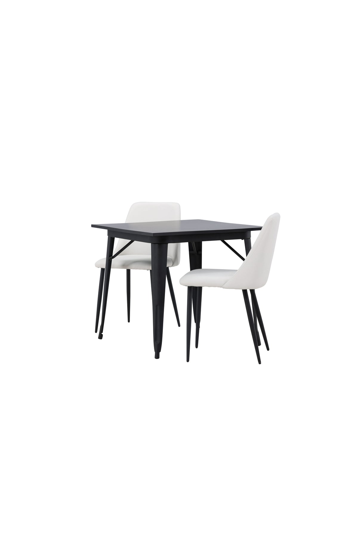 Tempe Matbord med Night Stolarna – Bord: 75x80x80 Stol: 56x87x49