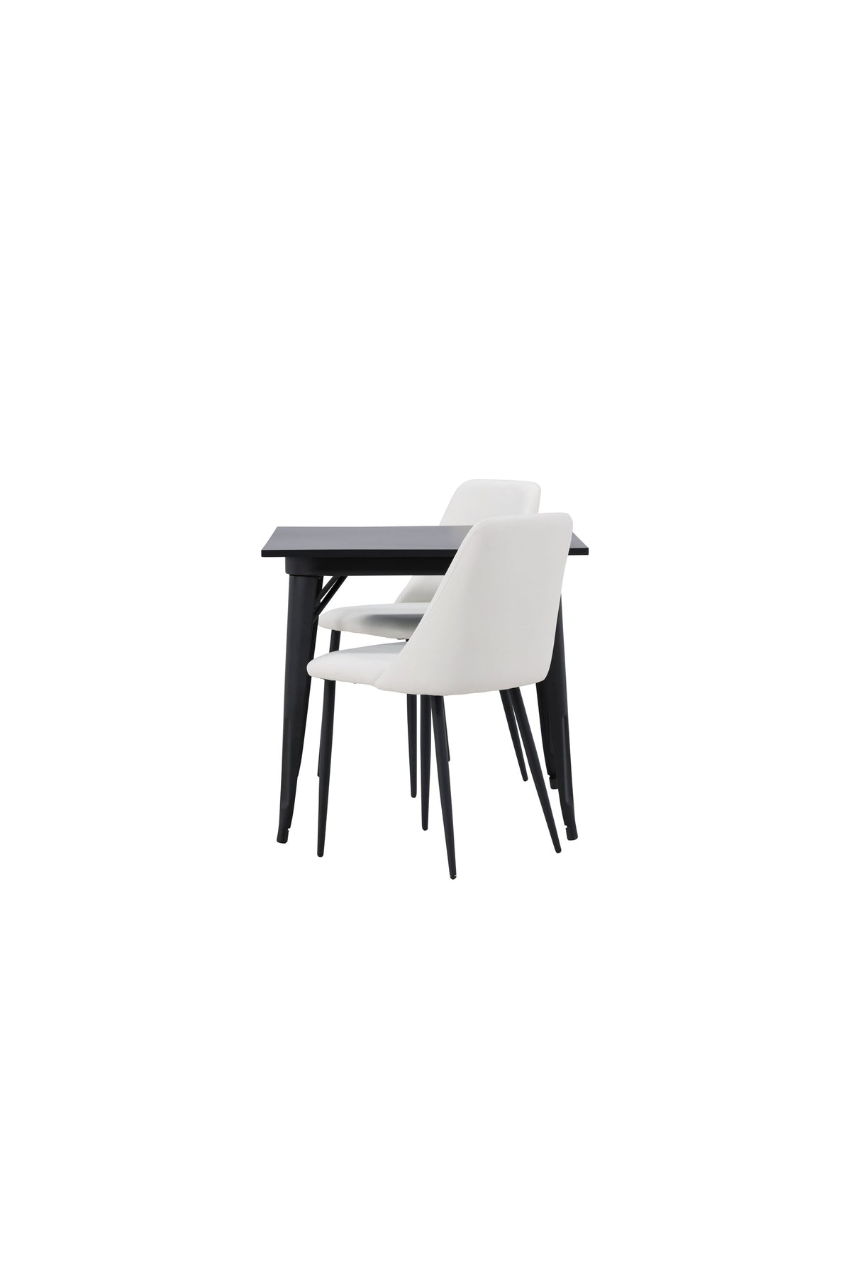 Tempe Matbord med Night Stolarna – Bord: 75x80x80 Stol: 56x87x49