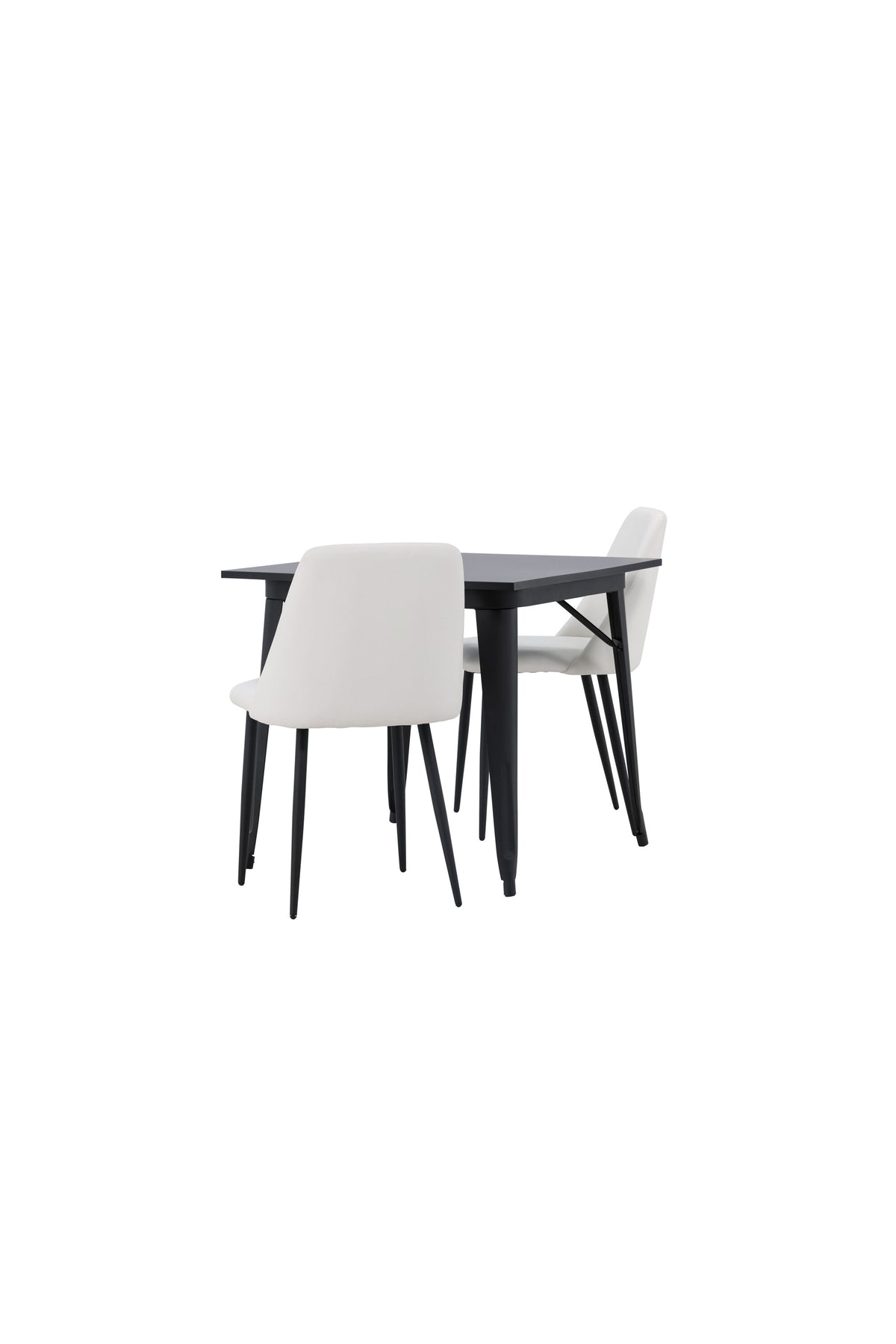 Tempe Matbord med Night Stolarna – Bord: 75x80x80 Stol: 56x87x49