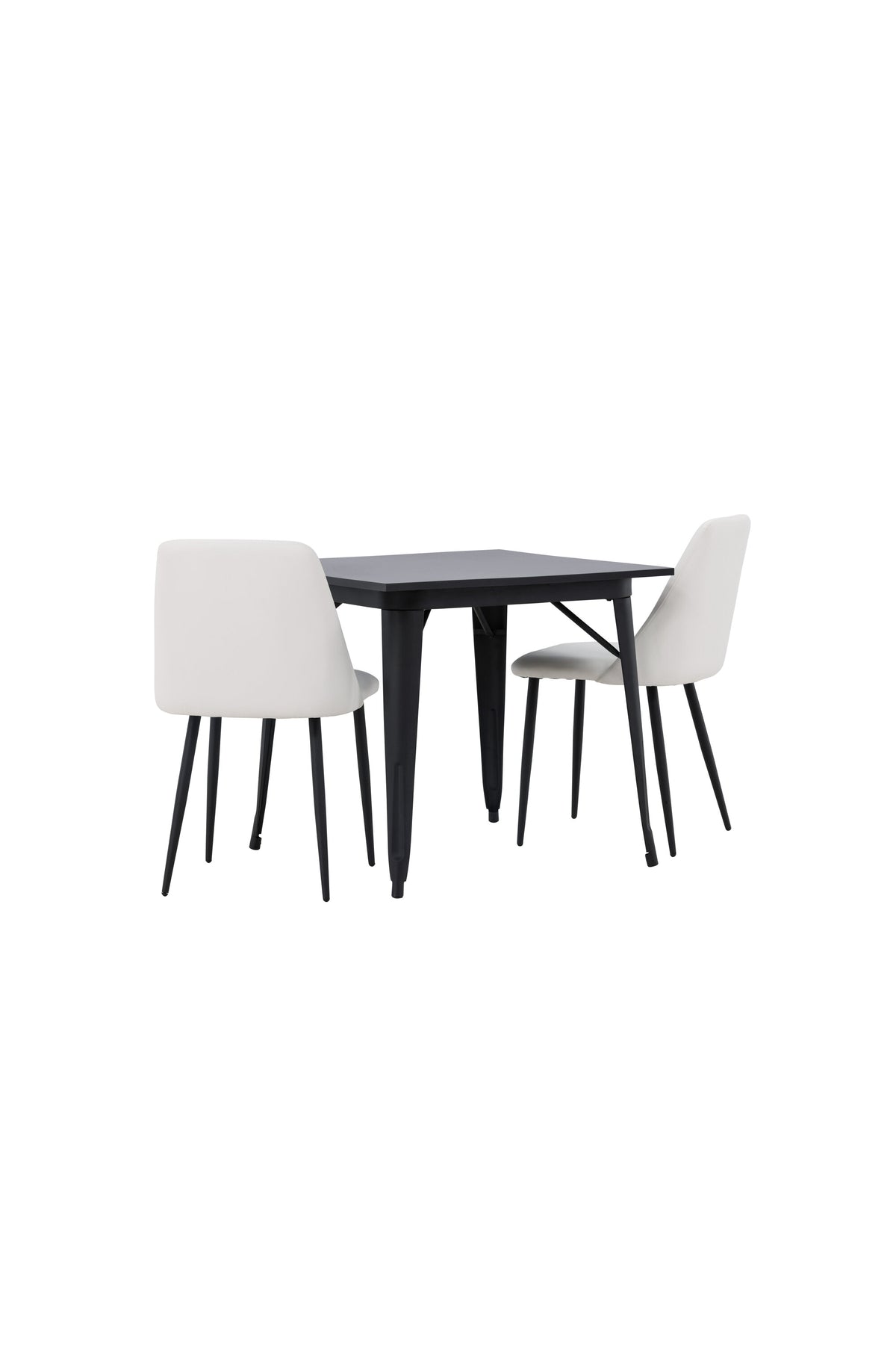 Tempe Matbord med Night Stolarna – Bord: 75x80x80 Stol: 56x87x49