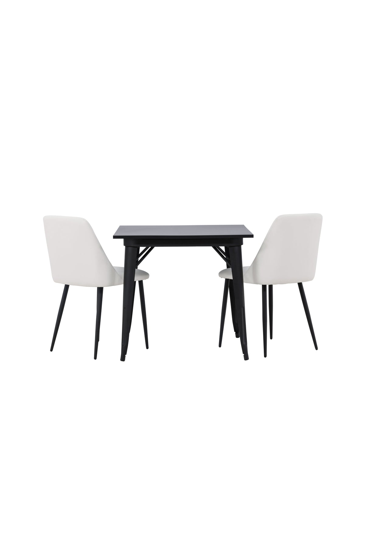 Tempe Matbord med Night Stolarna – Bord: 75x80x80 Stol: 56x87x49