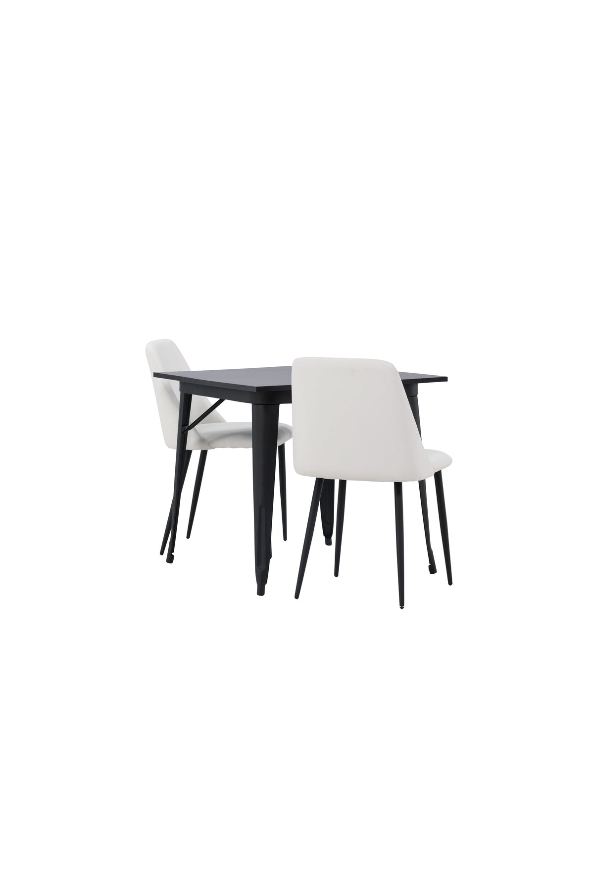 Tempe Matbord med Night Stolarna – Bord: 75x80x80 Stol: 56x87x49
