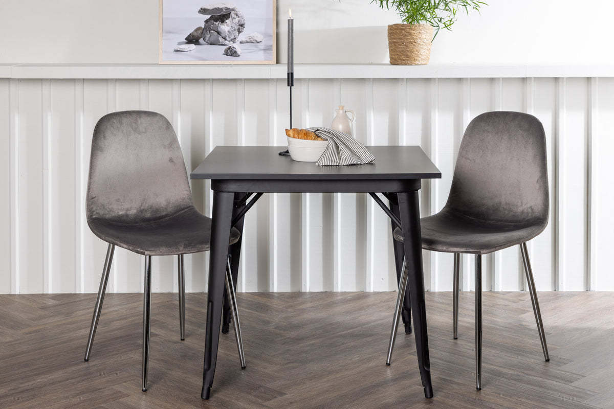 Tempe Matbord med Eva Stolarna