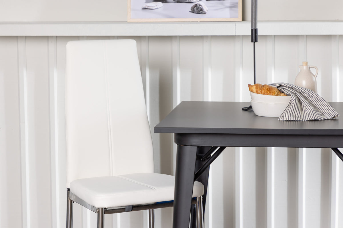 Tempe Matbord med Pastill Stolarna