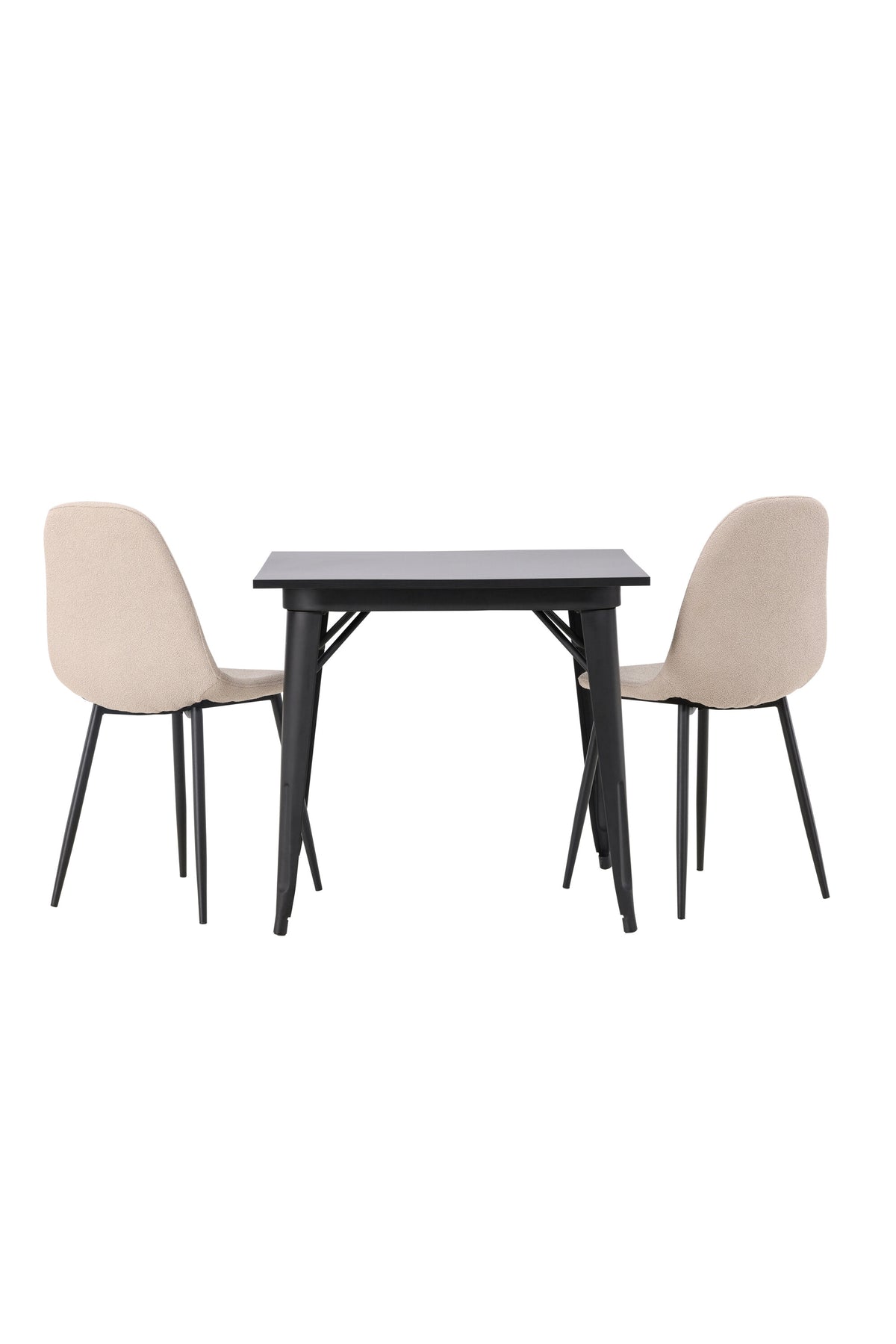 Tempe Matbord med Polar Stolarna – Bord: 75x80x80 Stol: 52x90x45
