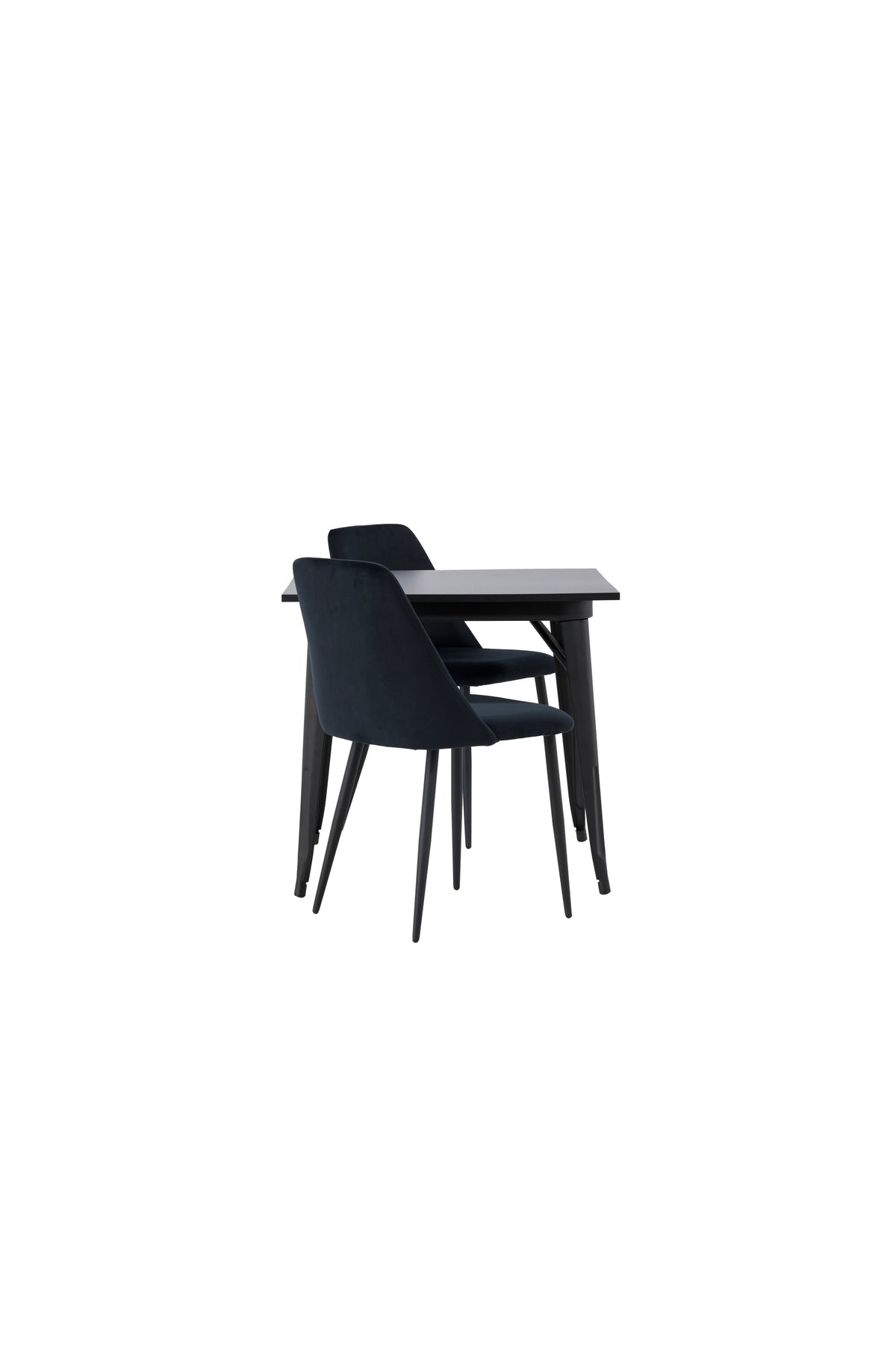 Tempe Matbord med Night Stolarna – Bord: 75x80x80 Stol: 56x87x49